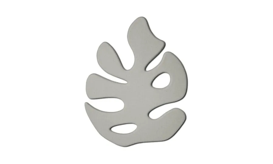 obrazek 4 Ceramiczna dekoracja ścienna w kształcie liścia