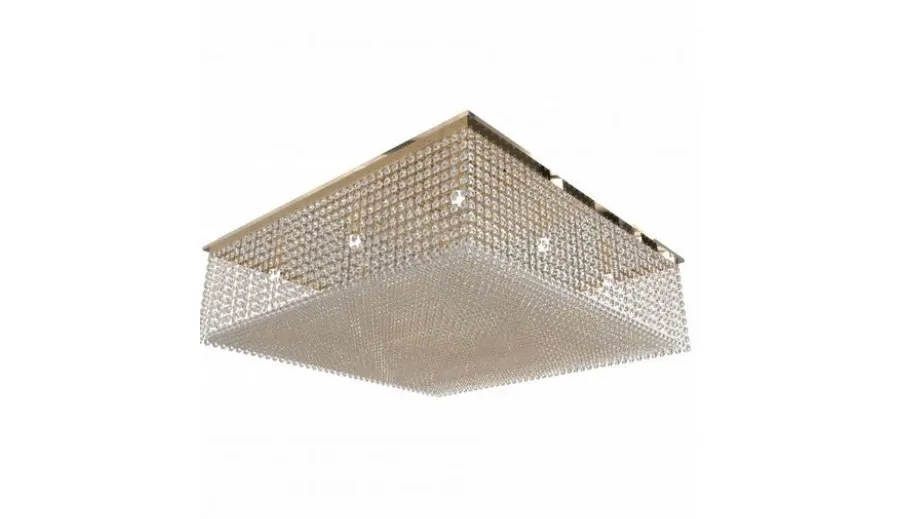 obrazek 1 Lampa sufitowa z efektem spadających kryształów