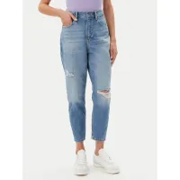 Zdjęcie Tommy Jeans Jeansy DW0DW20040 Niebieski Mom Fit