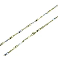 Picture Brilliant tubular chain, polished finish, cm.50
