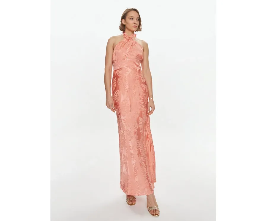 obrazek 1 Guess Sukienka wieczorowa Sl Aubree W4GK60 WFDF0 Koralowy Regular Fit