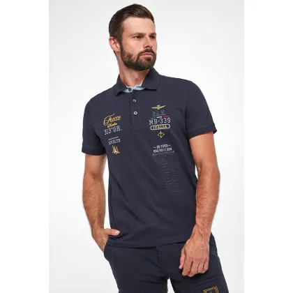 Zdjęcie Polo męskie AERONAUTICA MILITARE Aeronautica Militare
