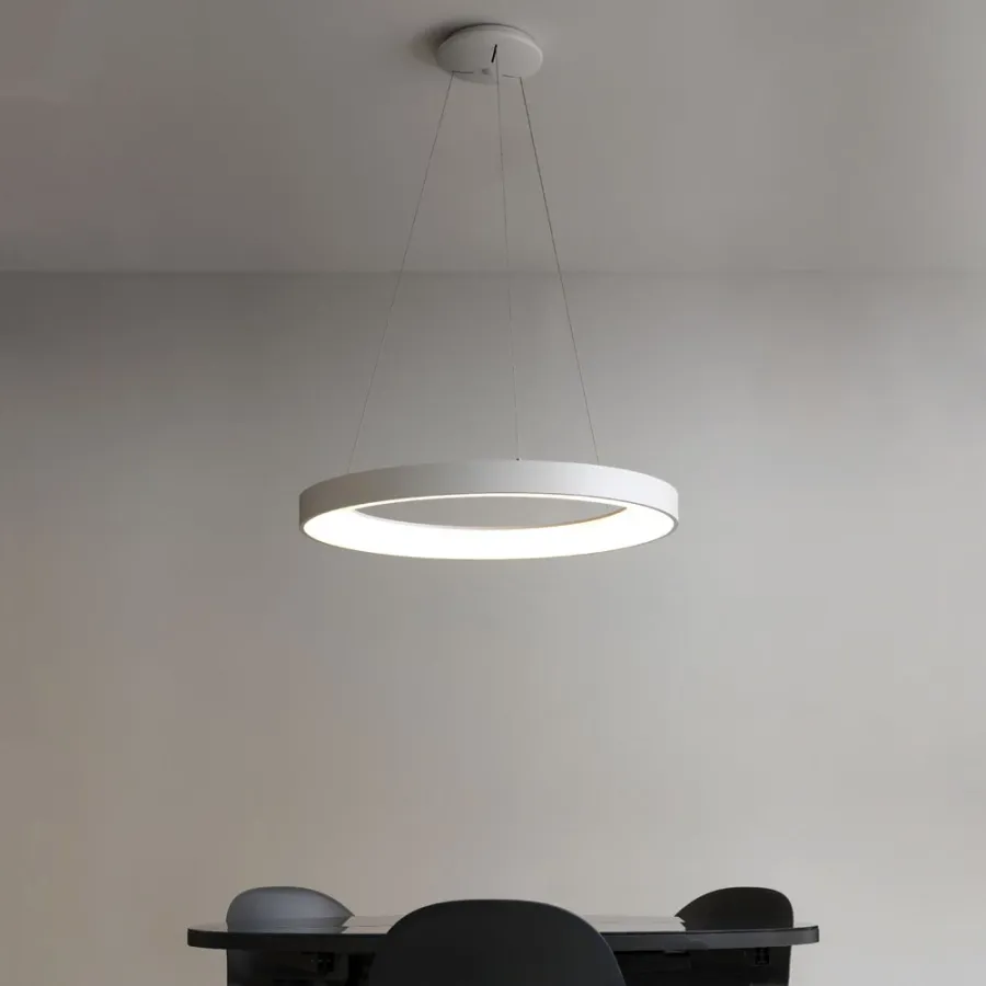 obrazek 2 Biała lampa wisząca Inner R 60 - LED, 50W , 3000LM, 3000K