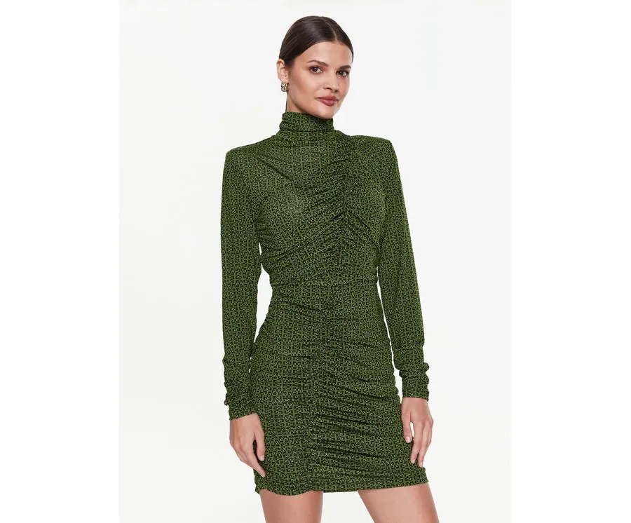 obrazek 1 Gestuz Sukienka codzienna Milia 10906832 Zielony Slim Fit