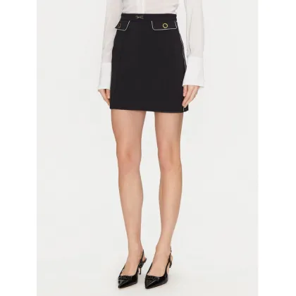 Zdjęcie Elisabetta Franchi Spódnica mini GO-T03-51E2 Czarny Regular Fit