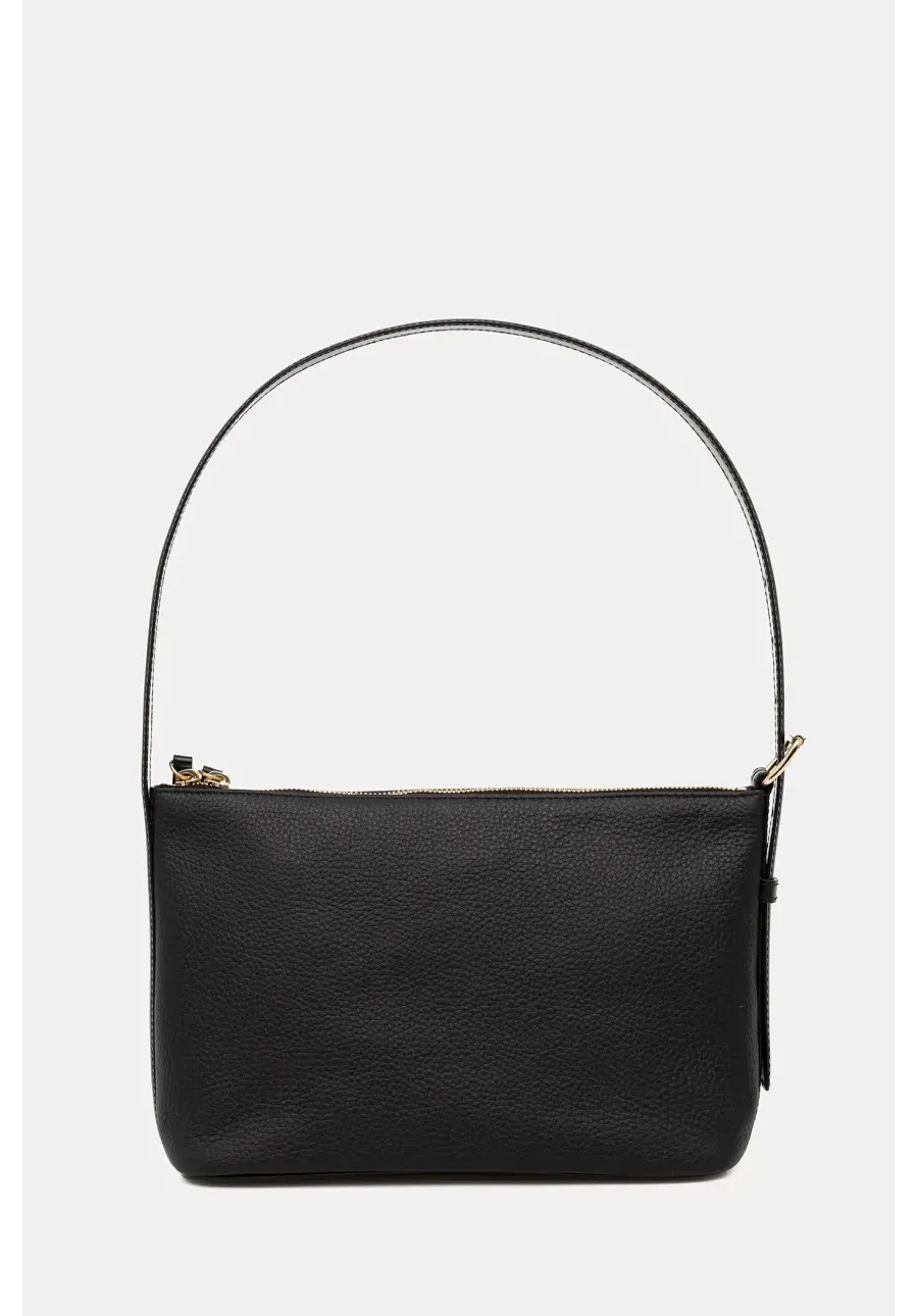 obrazek 1 A.P.C. torebka bawełniana Sac Vera Shoulder kolor czarny PXCBL.F61974