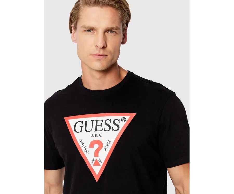 obrazek 1 Guess T-Shirt M2GI68 KBA60 Czarny Regular Fit