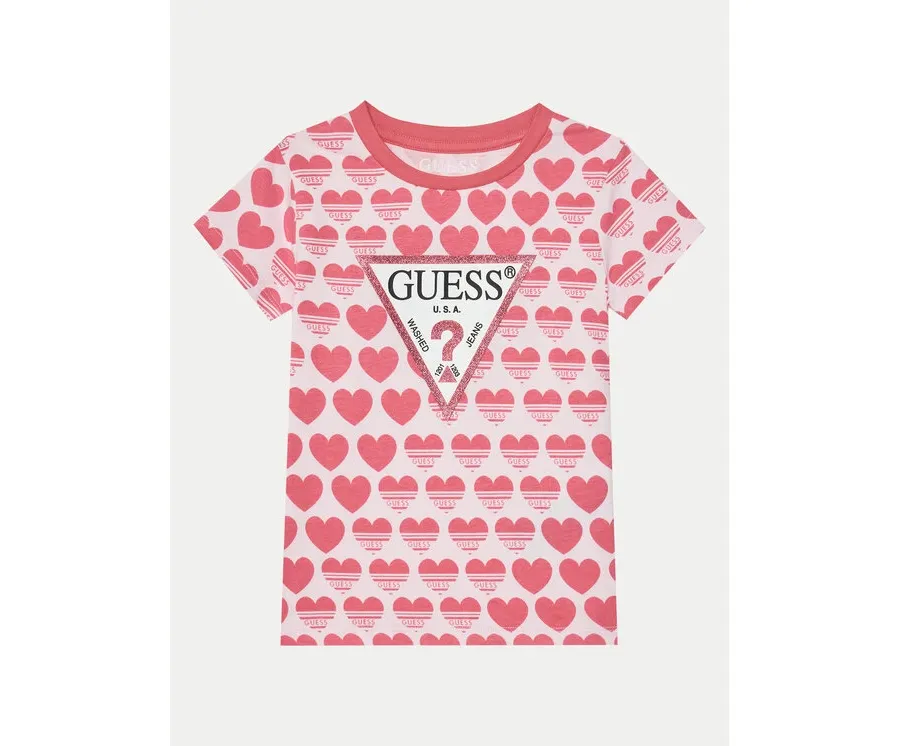 obrazek 1 Guess T-Shirt K5RI15 K6YW4 Kolorowy Regular Fit