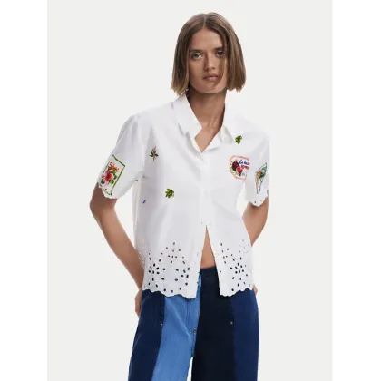 Zdjęcie Desigual Koszula Afrodita 25SWCW17 Biały Regular Fit