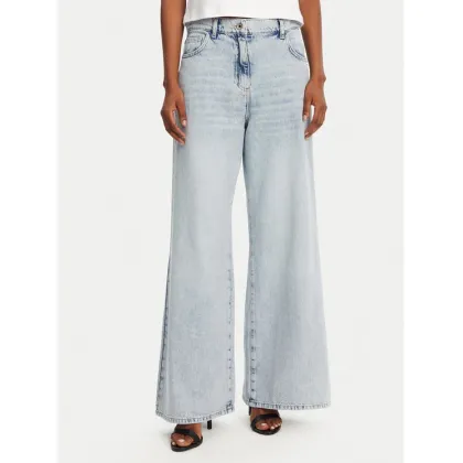 Zdjęcie Patrizia Pepe Jeansy 2P1697/D070-CA61 Niebieski Wide Leg