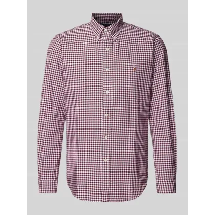 Zdjęcie Koszula casualowa o kroju custom fit ze wzorem w kratę