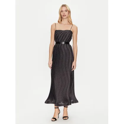 Zdjęcie Simona Corsellini Sukienka koktajlowa P25CPAB01201 Czarny Slim Fit