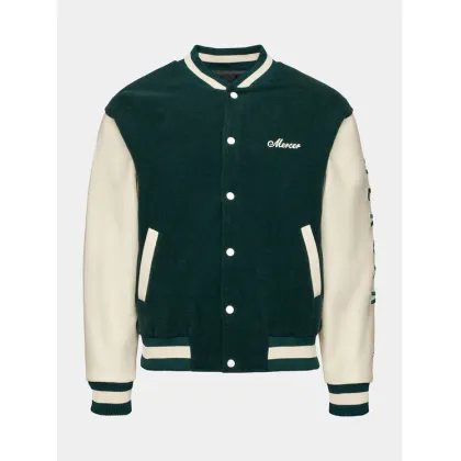 Zdjęcie Mercer Amsterdam Kurtka bomber The Varsity MEAP233001 Zielony Regular Fit