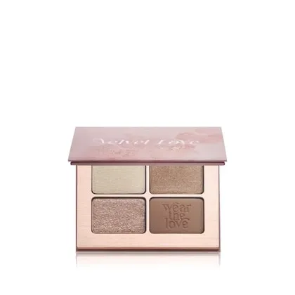 Zdjęcie ZOEVA Velvet Love Eyeshadow Quad Paleta cieni do powiek 1 szt. Beautiful Bright Eyes