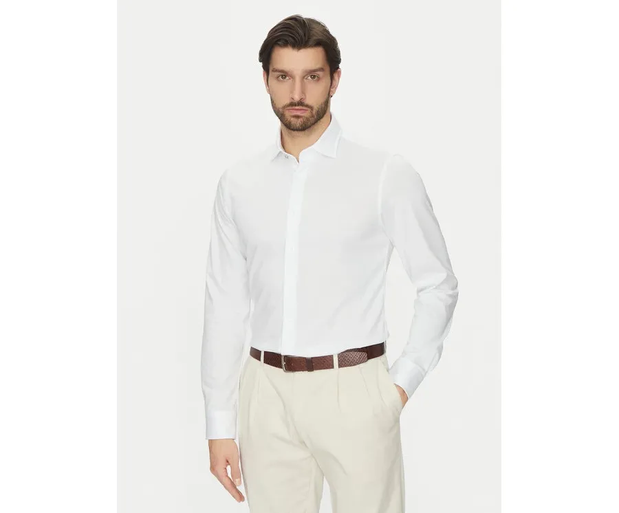 obrazek 1 Michael Kors Koszula MD0MD91498 Biały Slim Fit