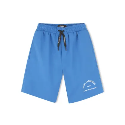 Zdjęcie Karl Lagerfeld Kids Szorty kąpielowe Z30411 D Niebieski Regular Fit