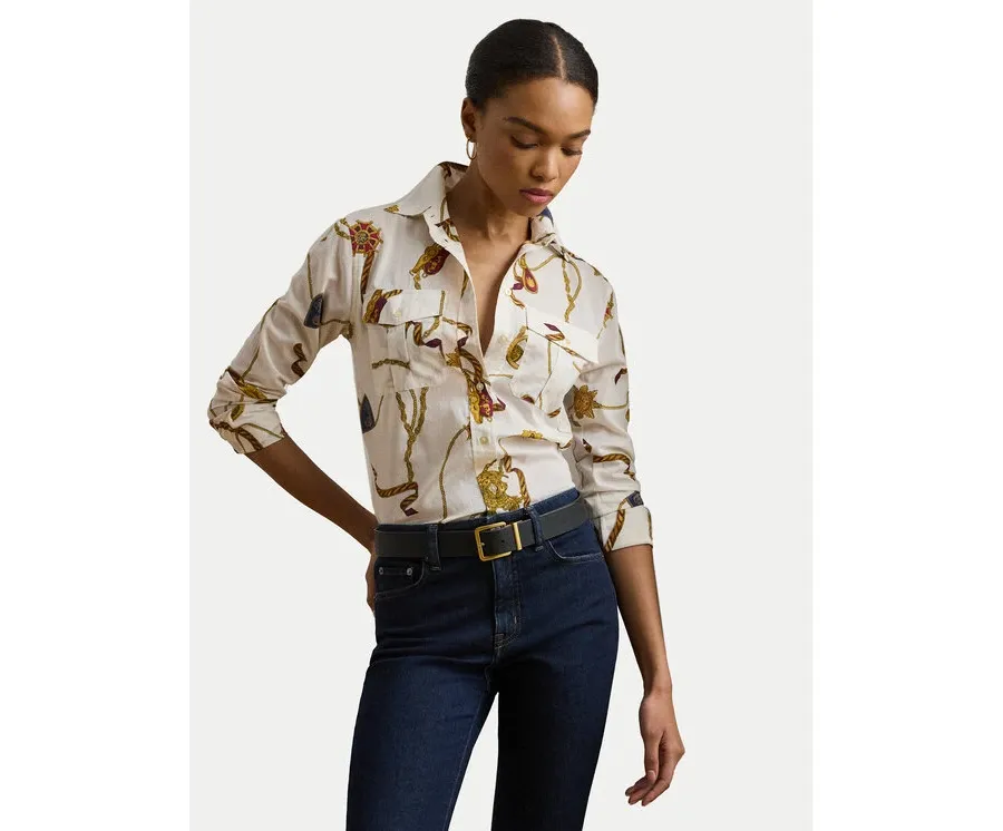 obrazek 1 LAUREN RALPH LAUREN Koszula 200957119001 Biały Regular Fit