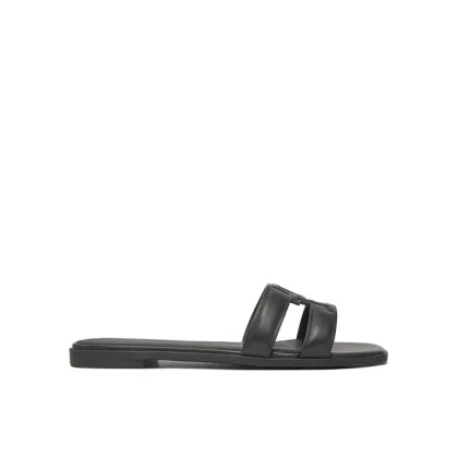 Zdjęcie Tommy Hilfiger Klapki Th Logo Strap Mule FW0FW08671 Czarny