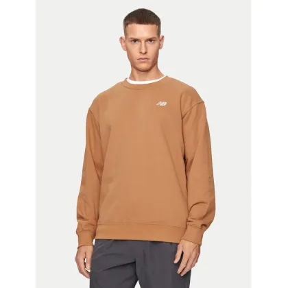 Zdjęcie New Balance Bluza Small Logo MT41507 Brązowy Relaxed Fit