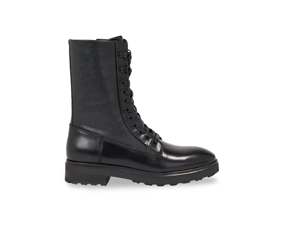 obrazek 1 Calvin Klein Trapery Cleat Combat Boot - Epi Mono Mix HW0HW01713 Czarny