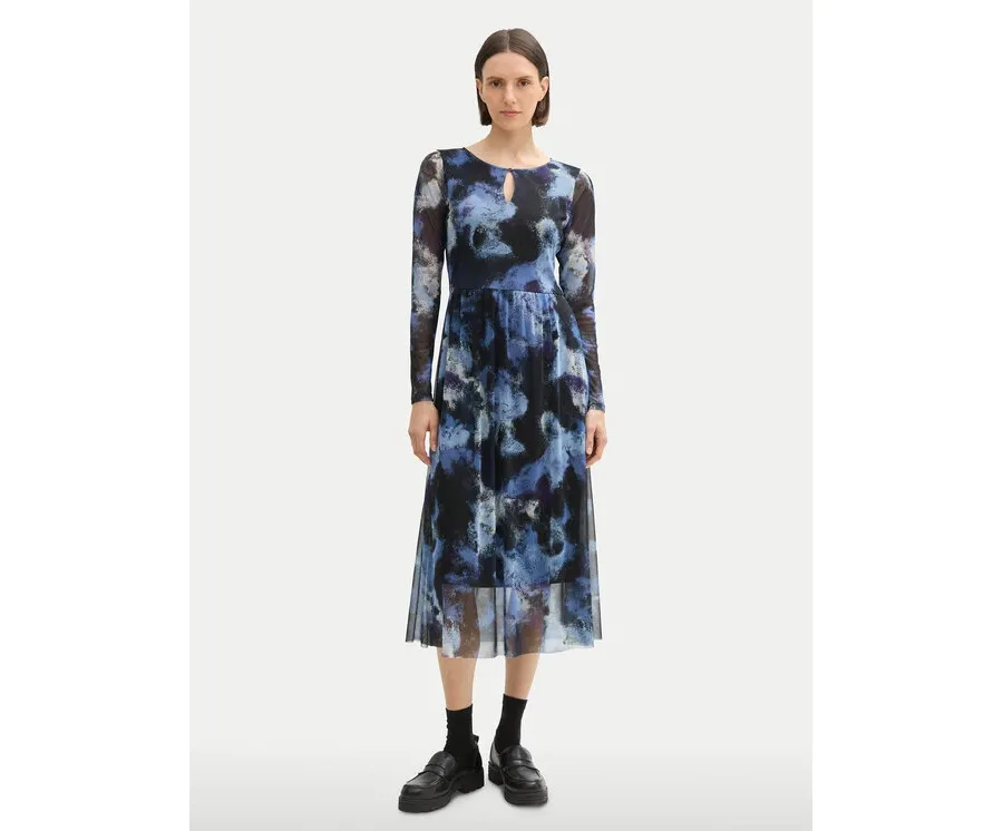 obrazek 1 Tom Tailor Sukienka codzienna 1043038 Niebieski Regular Fit