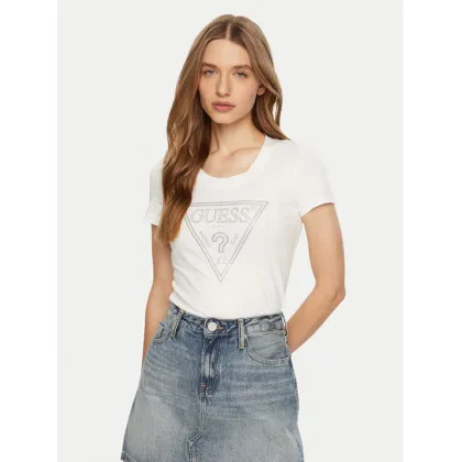 Zdjęcie Guess T-Shirt W5RI11 J1314 Biały Regular Fit