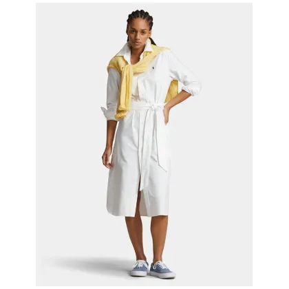 Zdjęcie Polo Ralph Lauren Sukienka koszulowa N Cory Dr 211928804001 Biały Straight Fit