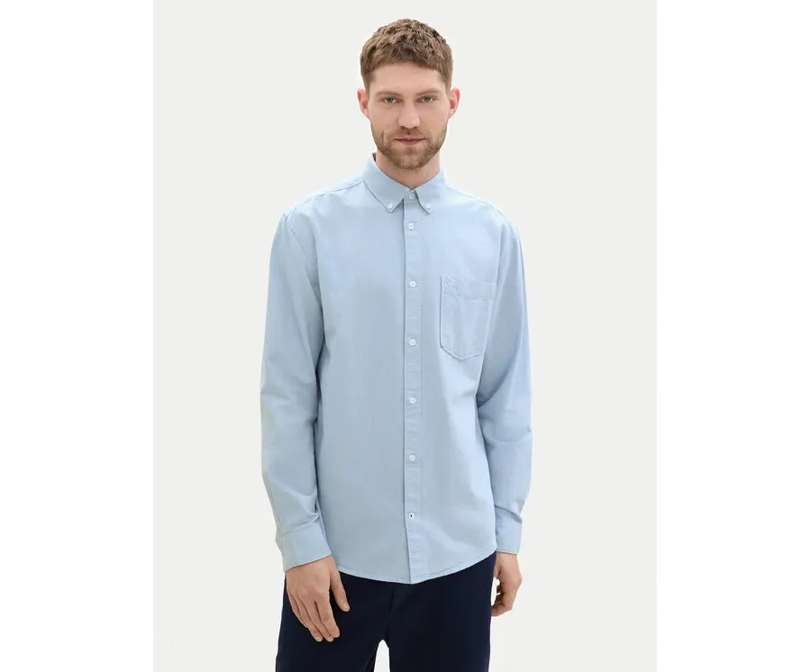 obrazek 1 Tom Tailor Koszula 1042640 Niebieski Regular Fit