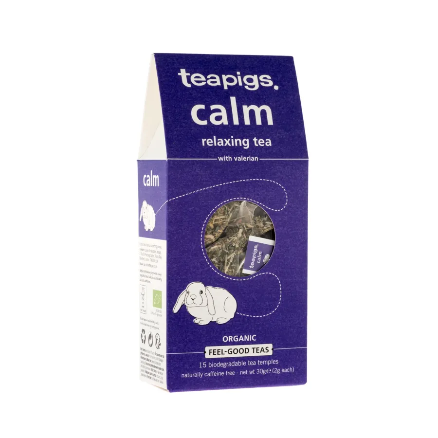 obrazek 1 teapigs Calm - Relaxing Tea 15 piramidek TEAPIGS