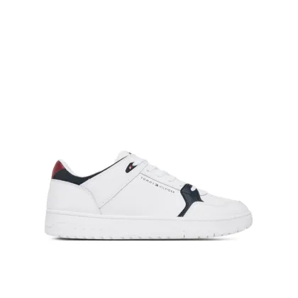 Zdjęcie Tommy Hilfiger Sneakersy Th Basket Core Lite Lth Mix FM0FM05518 Biały