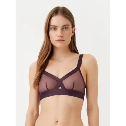 Zdjęcie DKNY Biustonosz bezfiszbinowy DK4084 Fioletowy