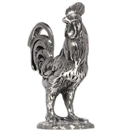 Zdjęcie Ciekawy nożyk do papeterii z figurką koguta