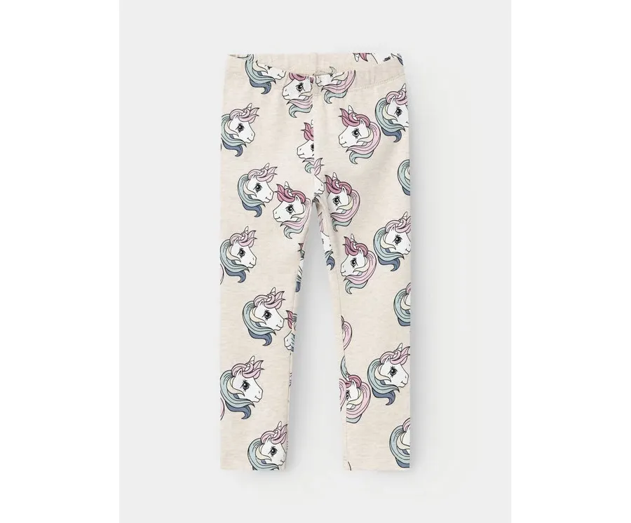 obrazek 1 NAME IT Legginsy 13233941 Écru Regular Fit