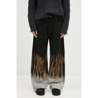 Zdjęcie Rick Owens jeansy Geth Jeans męskie DU02D2351.BSUN
