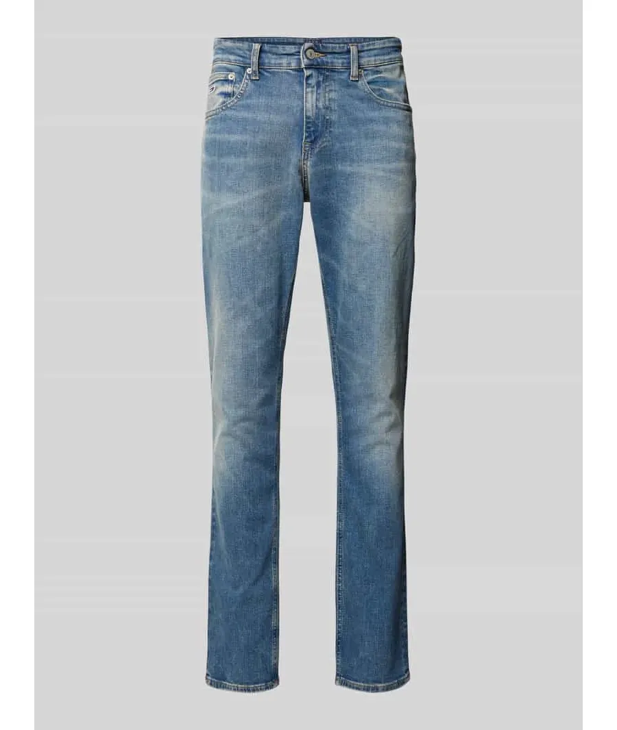 obrazek 1 Jeansy o kroju slim fit z 5 kieszeniami model ‘SCANTON’