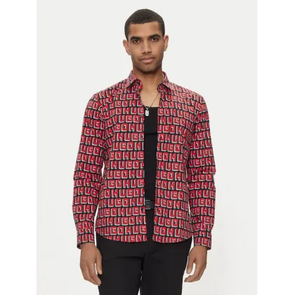 Zdjęcie Hugo Koszula Ermo 50519638 Czerwony Slim Fit HUGO