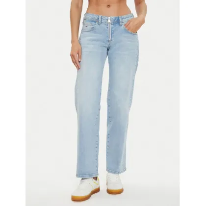 Zdjęcie Tommy Jeans Jeansy Sophie DW0DW19262 Niebieski Straight Fit