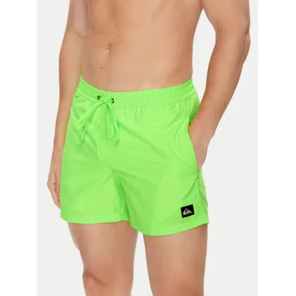 Zdjęcie Quiksilver Szorty kąpielowe Everyday Solid Volley 15 EQYJV04120 Zielony Regular Fit