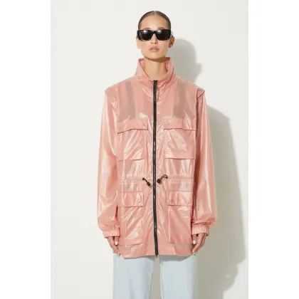 Zdjęcie Rains parka przeciwdeszczowa Shadow Zip Off Parka 1846 kolor różowy przejściowa 1846.SHADOWBLUSH