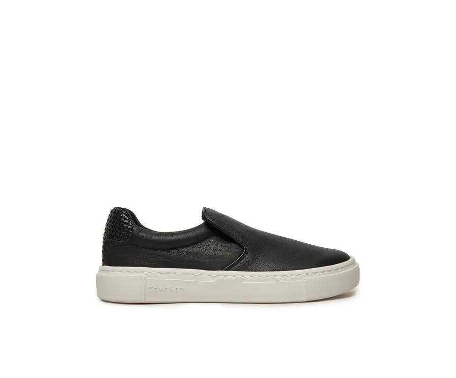 obrazek 1 Calvin Klein Sneakersy Cupsole Slip On HW0HW02297 Czarny