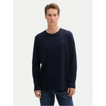 Zdjęcie Tom Tailor Longsleeve 1043992 Granatowy Regular Fit