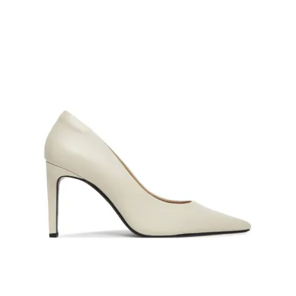 Zdjęcie Calvin Klein Szpilki Pump 90 Pointy Hw Bar Lth HW0HW02527 Beżowy