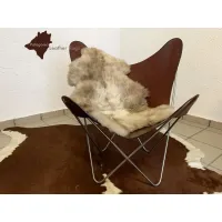 Picture Unusual sheepskin rug - 100x70 cm