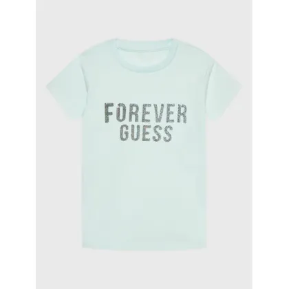 Zdjęcie Guess T-Shirt K3RI05 K6YW3 Niebieski Regular Fit