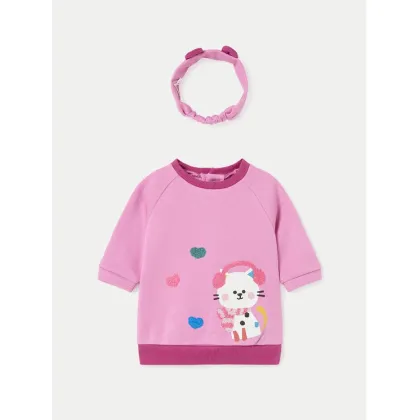 Zdjęcie Mayoral Sukienka codzienna 2812 Różowy Regular Fit