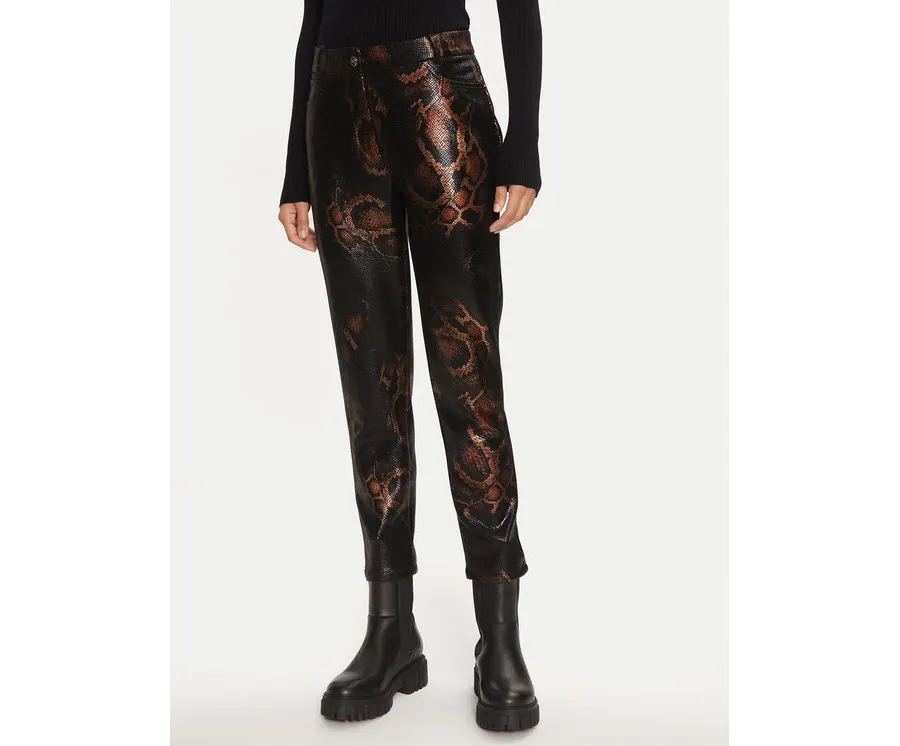 obrazek 1 LOLA CASADEMUNT Spodnie materiałowe LF2414007 Czarny Slim Fit