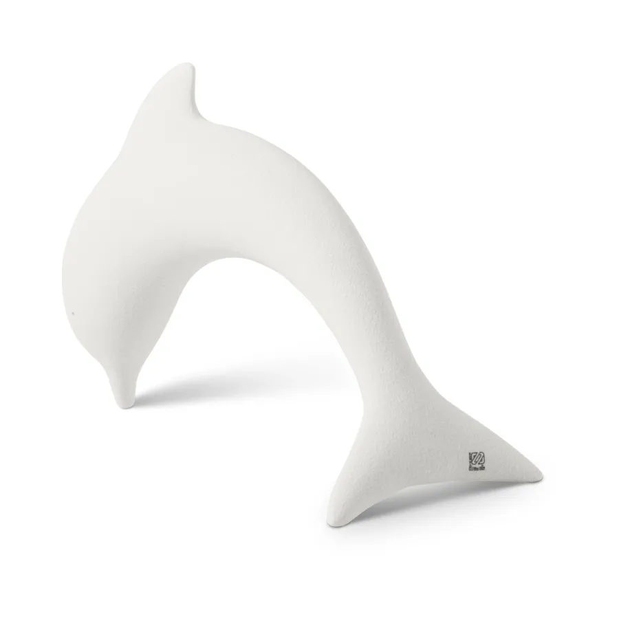 obrazek 3 Figurka dekoracyjna - ceramiczny delfin