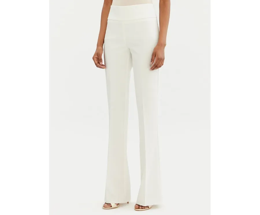 obrazek 1 Rinascimento Spodnie materiałowe CFC0122830003 Biały Regular Fit