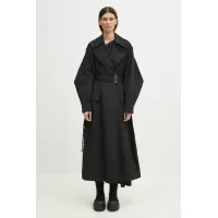 Zdjęcie Kenzo płaszcz damski kolor czarny przejściowy FF52MA2249OK.99
