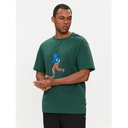 Zdjęcie New Balance T-Shirt Athletics MT41579 Zielony Relaxed Fit